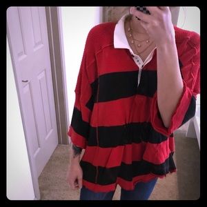 Free people oversized casual shirt